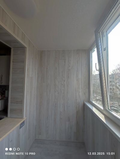 Отделка лоджии